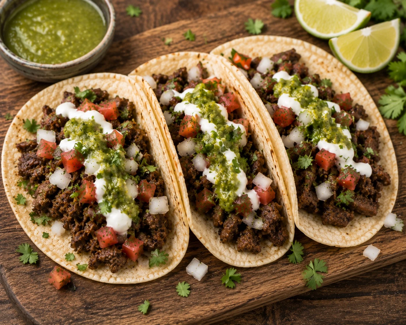 Beef tacos