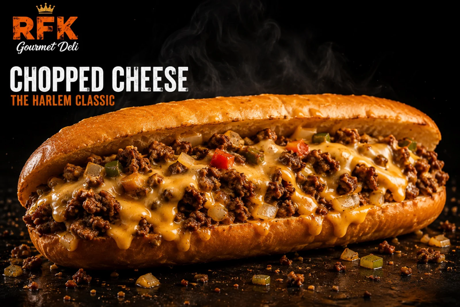 Chopped cheese sandwich